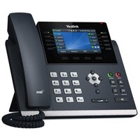 Yealink SIP-T46U - IP-Telefon - Grau - Kabelloses Mobilteil - 1000 Eintragungen - LCD - 10,9 cm (4.3")