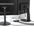 StarTech.com USB 3.0 Mini Dock - USB-A Dockingstation mit zwei Monitoren und DisplayPort 4K 60Hz Video- und Gigabit-Ethernet - 30 cm langes Kabel - Tragbarer USB 3.1 Gen 1 Typ A-Laptopadapter - Kabelgebunden - USB 3.2 Gen 1 (3.1 Gen 1) Type-A - 10,100,100