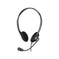 SANDBERG 825-30 - Kopfhörer - Kopfband - Büro/Callcenter - Schwarz - Binaural - Schwarz