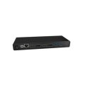 ICY BOX IB-DK2245AC - Verkabelt - USB 3.2 Gen 1 (3.1 Gen 1) Type-C - 60 W - 3,5 mm - 10,100,1000 Mbit/s - Schwarz
