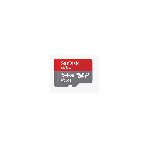 SanDisk Ultra - 64 GB - MicroSDXC - Klasse 10 - UHS-I - 140 MB/s - Class 1 (U1)