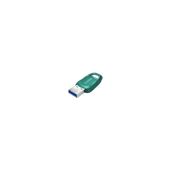 SanDisk Ultra Eco - 64 GB - USB Typ-A - 3.2 Gen 1 (3.1 Gen 1) - 100 MB/s - Ohne Deckel - Grün