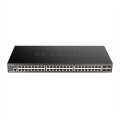 D-Link DGS 1250-52X - Switch - Smart - Switch - Glasfaser (LWL)