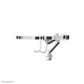 Neomounts NM-D775DX3WHITE Monitorarm 17-27" - Gasfeder - Topfix - 180°-Stopp - Klemme/Durchführung - 43,2 cm (17") - 68,6 cm (27") - 100 x 100 mm - Höhenverstellung - Weiß