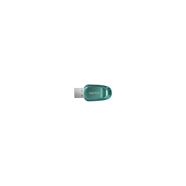 SanDisk Ultra Eco - 256 GB - USB Typ-A - 3.2 Gen 1 (3.1 Gen 1) - 100 MB/s - Ohne Deckel - Grün