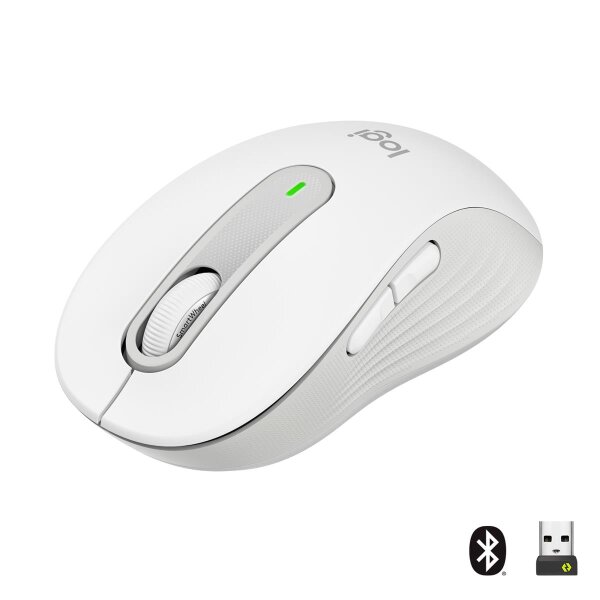 Logitech Signature M650 - rechts - Optisch - Bluetooth - 4000 DPI - Weiß