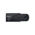 PNY Attache 4 - 128 GB - USB Typ-A - 3.2 Gen 1 (3.1 Gen 1) - 80 MB/s - Ohne Deckel - Schwarz