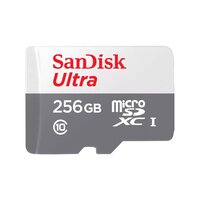 SanDisk 256GB Ultra Lite White/Gray microSDXC 100MB/s...
