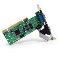 StarTech.com 2 Port Serielle RS422/485 PCI Schnittstellenkarte mit 161050 UART - PCI/PCI-X - Seriell - RS-422,RS-485 - CE - FCC - SystemBase -SB16C1052PCI - 128 Kbit/s