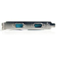 StarTech.com 2 Port Serielle RS422/485 PCI Schnittstellenkarte mit 161050 UART - PCI/PCI-X - Seriell - RS-422,RS-485 - CE - FCC - SystemBase -SB16C1052PCI - 128 Kbit/s