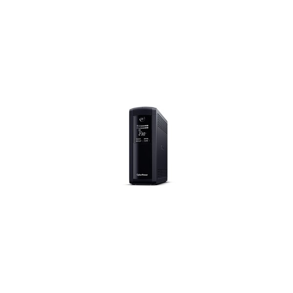 CyberPower Systems CyberPower VP1200EILCD Line-Interactive USV 1200VA/720W USB (HID) - AVR - LCD - RJ45 Lan Protection - Ausgang (8) IEC - Line-Interaktiv - 1,2 kVA - 720 W - Sine - 167 V - 295 V