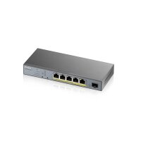 ZyXEL GS1350-6HP-EU0101F - Managed - L2 - Gigabit...