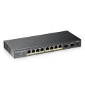 ZyXEL GS1100-10HP v2 - Unmanaged - Gigabit Ethernet (10/100/1000) - Power over Ethernet (PoE) - Wandmontage