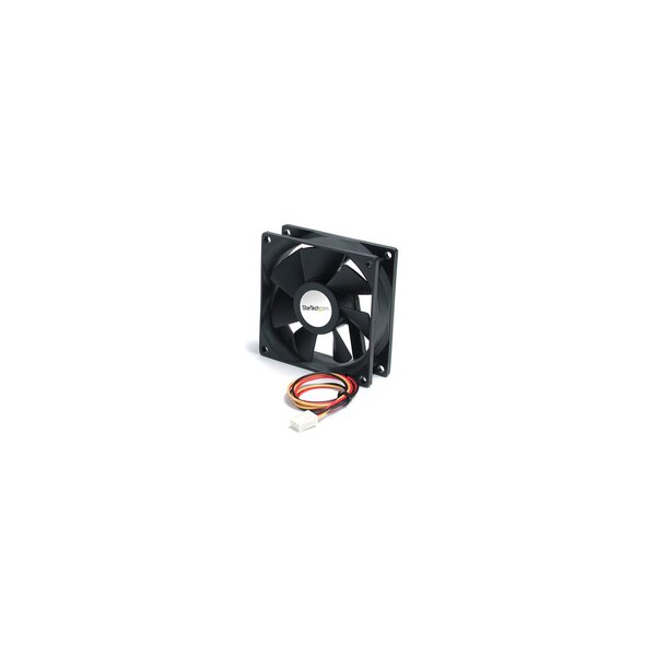StarTech.com 60mm Gehäuselüfter - Lüfter für PC Gehäuse mit 3-pin Molex Stecker - Ventilator - 6 cm - 4500 RPM - 28 dB - 21,46 cfm - Schwarz