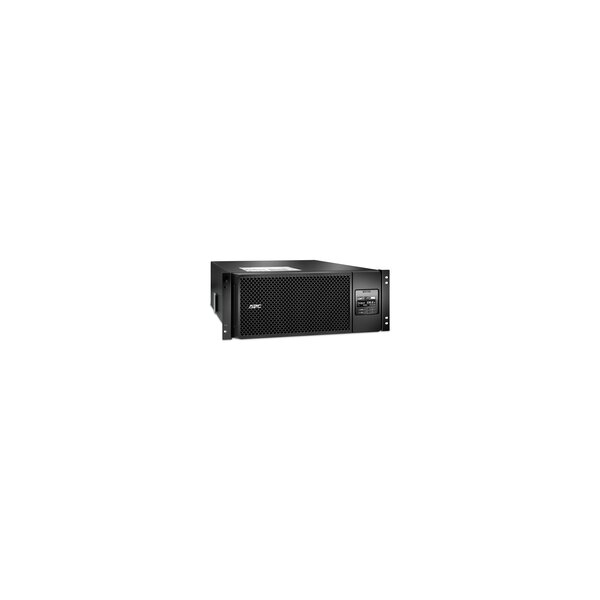 APC Smart-UPS On-Line SRT6KRMXLI – 6kW/VA - 6x C13 - 4x C19 - festverdrahteter 1-Phasen-Ausgang - Rack-montierbar - eingebettetes NMC - Doppelwandler (Online) - 6 kVA - 6000 W - Sine - 100 V - 275 V