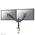 Neomounts DS70-750BL2 Monitorarm 17-27" - Gasfeder - Klemme/Durchführung - 43,2 cm (17") - 68,6 cm (27") - 100 x 100 mm - Höhenverstellung - Schwarz