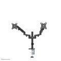 Neomounts DS70-750BL2 Monitorarm 17-27" - Gasfeder - Klemme/Durchführung - 43,2 cm (17") - 68,6 cm (27") - 100 x 100 mm - Höhenverstellung - Schwarz