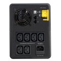 APC Back-UPS 1600VA - 230V - AVR - IEC Ausgänge - Batterie - 24V (2x 12V - 7.0Ah) - Line-Interaktiv - 1,6 kVA - 900 W - Sine - 140 V - 300 V