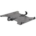 StarTech.com VESA Laptop Halterung - Monitorarm Laptop Ablage/Adapter für Notebooks bis 4.5kg - 75x75 & 100x100 VESA Muster - Laptophalter/Ablagefach für Monitor- Ärme/Halterungen - Monitorarm laptoperhöhung - Laptop-Arm - Schwarz - Kunststoff - Stahl - 4