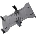 StarTech.com VESA Laptop Halterung - Monitorarm Laptop Ablage/Adapter für Notebooks bis 4.5kg - 75x75 & 100x100 VESA Muster - Laptophalter/Ablagefach für Monitor- Ärme/Halterungen - Monitorarm laptoperhöhung - Laptop-Arm - Schwarz - Kunststoff - Stahl - 4