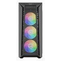 Cooler Master MasterBox 520 Mesh - Midi Tower - PC - Schwarz - ATX - EATX - micro ATX - Mini-ITX - SSI CEB - ABS - Stahl - Gehärtetes Glas - Multi