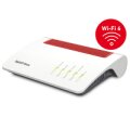 FRITZ! Box 7590 AX - Wi-Fi 6 (802.11ax) - Dual-Band (2,4 GHz/5 GHz) - Ethernet/LAN - ADSL2+ - Weiß - Tabletop-Router