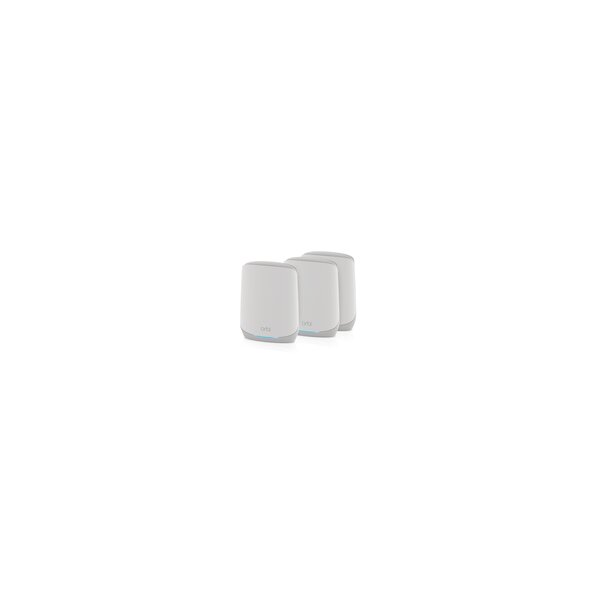 Netgear Orbi RBK763S - Weiß - Intern - Mesh-System - 525 m² - Tri-Band (2,4 GHz / 5 GHz / 5 GHz) - Wi-Fi 6 (802.11ax)