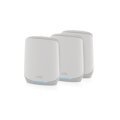 Netgear Orbi RBK763S - Weiß - Intern - Mesh-System - 525 m² - Tri-Band (2,4 GHz / 5 GHz / 5 GHz) - Wi-Fi 6 (802.11ax)