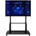 Techly TV LED/LCD Wagen für LCD LED TV 55-100", mit Ablage