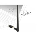 Delock 12535 - Kabellos - USB - RF Wireless - Wi-Fi 5 (802.11ac) - Schwarz