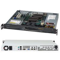 Supermicro SC512 F-350B1 - Rack-mountable - 1U - ATX 350W - Gehäuse - ATX