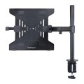StarTech.com Monitor und Laptop halterung - Monitorarm/Notebookarm mit Tischhalterung - Monitore bis 34 Zoll (8kg) und Laptops (4.5kg) - Schwenkbarer/Höhenverstelbarer Laptop/Monitorständer - Laptop-Arm - Schwarz - Kunststoff - Stahl - 33 cm (13") - 86,4