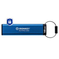 Kingston IronKey 16GB Keypad 200 - FIPS 140-3 Lvl 3...