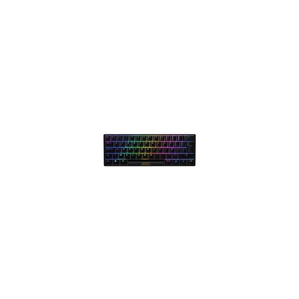 Sharkoon SGK50 S4 - 60% - Kabelgebunden - USB - AZERTY - RGB-LED - Schwarz