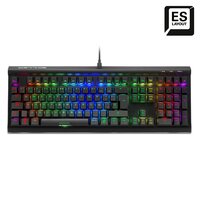 Sharkoon SKILLER SGK60 - Kabelgebunden - USB - Mechanischer Switch - QWERTY - RGB-LED - Schwarz