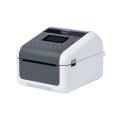 Brother TD-4550DNWB - Thermodirekt - 300 x 300 DPI - 152 mm/sek - Verkabelt & Kabellos - Grau - Weiß