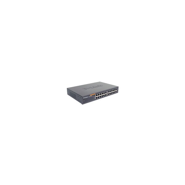 D-Link DES 1024D - Switch - Glasfaser (LWL) 0,1 Gbps - 24-Port 1 HE - Rack-Modul