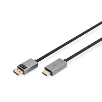 DIGITUS - DB-340202-030-S - DP HDMI Ka. ST-ST 4K/30Hz 3m