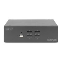 DIGITUS - DS-12883 - KVM Switch DUAL HDMI 2Fach