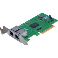 Supermicro AOC-SGP-I2 - Eingebaut - Verkabelt - PCI Express - Ethernet - 5 Mbit/s - Grün