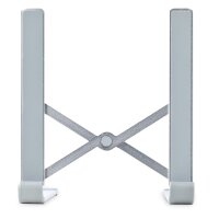 StarTech.com Faltbarer Laptop Ständer - Tragbarer Höhenverstellbarer Ergonomischer Laptopständer - Tragkraft 10 kg - Aluminium Laptophalterung neigbar - Notebook Ständer - Schwenkbare Laptop Unterlage - Laptop-Ständer - Silber - Aluminium - 10 kg - 15 - 8