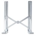 StarTech.com Faltbarer Laptop Ständer - Tragbarer Höhenverstellbarer Ergonomischer Laptopständer - Tragkraft 10 kg - Aluminium Laptophalterung neigbar - Notebook Ständer - Schwenkbare Laptop Unterlage - Laptop-Ständer - Silber - Aluminium - 10 kg - 15 - 8