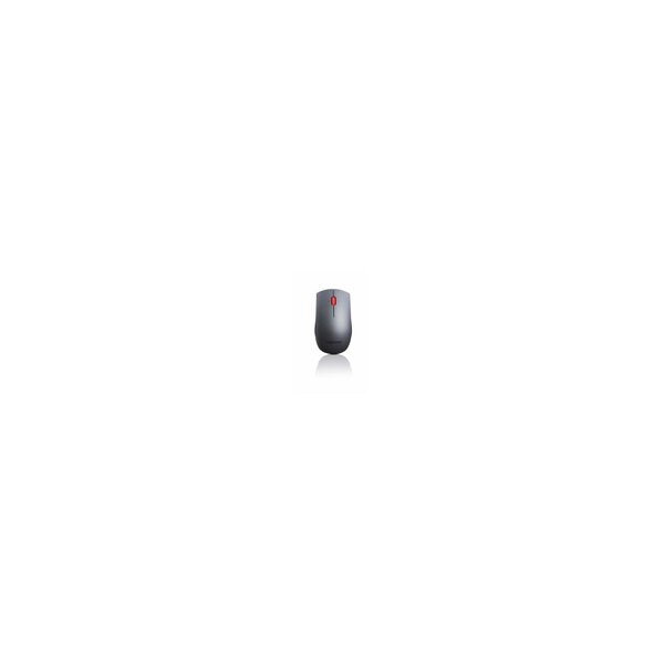 Lenovo Professional - Maus - 1.600 dpi Laser - 5 Tasten - Grau, Rot