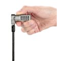 Kensington Universelles 3-in-1 Kombinationsschloss - 1,8 m - Kensington - Zahlenschloss - Karbonstahl - Schwarz
