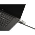 Kensington Universelles 3-in-1 Kombinationsschloss - 1,8 m - Kensington - Zahlenschloss - Karbonstahl - Schwarz