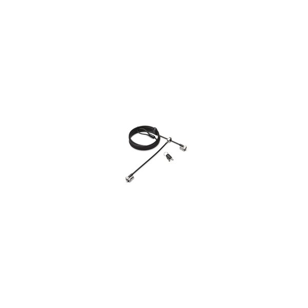 Kensington MicroSaver® 2.0 Twin-Notebookschloss - Kensington - Schlüssel - Karbonstahl - Schwarz