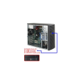 Supermicro CSE-732D4-668B - Midi Tower - PC - Schwarz - ATX - EATX - micro ATX - HDD - Netzwerk - Leistung - System - Kensington