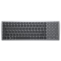 Dell KB740 - Volle Größe (100%) - Kabellos - RF Wireless + Bluetooth - Scherenschalter - QWERTZ - Grau - Schwarz