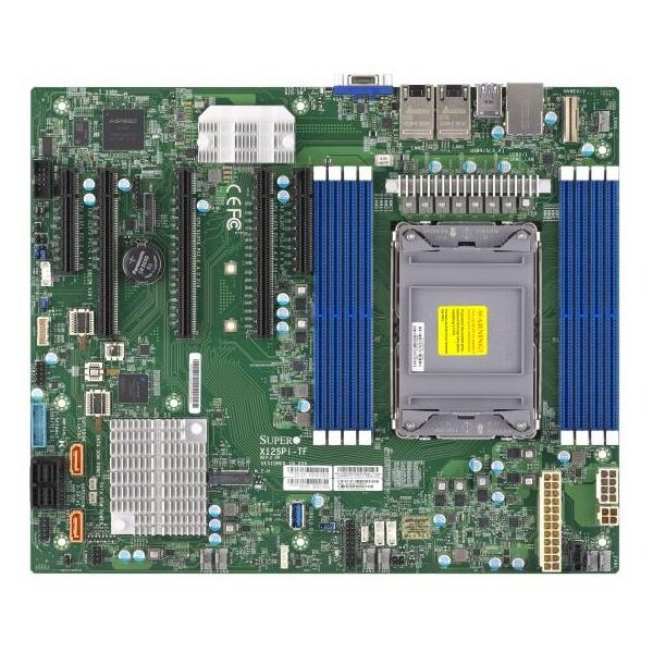 Supermicro Motherboard X12SPi-TF bulk pack - Mainboard - ATX