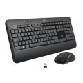 Logitech 920-008685 - Kabellos - RF Wireless - Membran Key Switch - QWERTY - Schwarz - Weiß - Maus enthalten